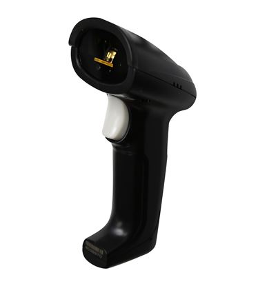 Picture of KAPTUR 1D Laser Barcode reader without Stand, Black housing + Grey