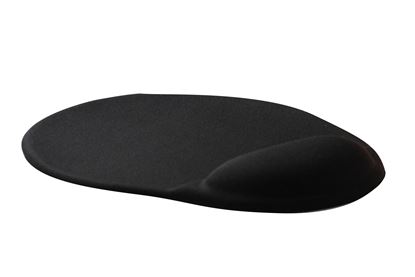 Picture of DYNAMIX Ergonomic Mouse Pad with Gel Palm Rest. Dimensions: