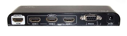 Picture of LENKENG 4K 3 in 1 out HDMI Switch Ultra HD 4K2K@60Hz. Bandwidth up