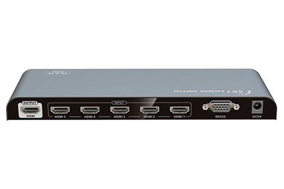 Picture of LENKENG 4K, 5 in 1 out HDMI Switcher. Ultra-HD 4K2K@60Hz.
