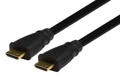 Picture of DYNAMIX 2m v1.4 HDMI Mini to HDMI Mini Cable. Max Res: 4K@60Hz.