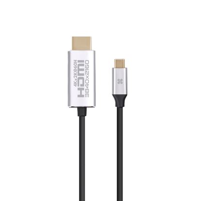 Picture of PROMATE 1.8m USB-C to HDMI cable Premium audio video cable with