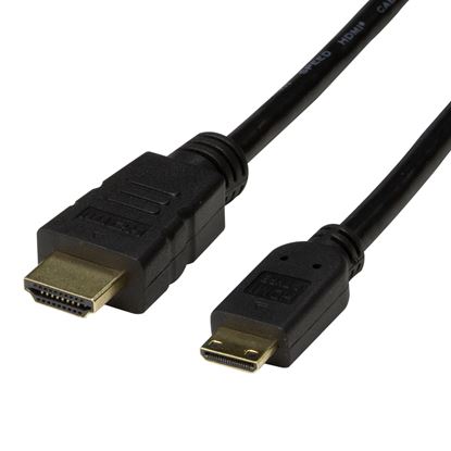 Picture of DYNAMIX 1m HDMI to HDMI Mini Cable High-Speed with Ethernet