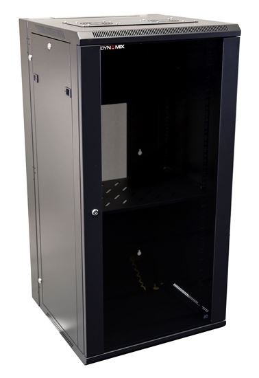 Dynamix 24ru Universal Swing Wall Mount Cabinet Removable Rackmount