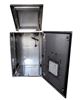 Picture of DYNAMIX 12RU Stainless Vented Outdoor Wall Mount Cabinet (611x625