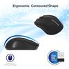 Picture of PROMATE Ergonomic Wireless Mouse 2.4GHz wireless technology