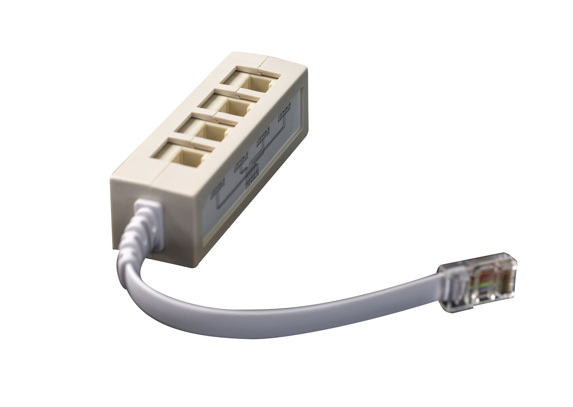 . DYNAMIX RJ45 Splitter, 4Way Voice Extensions