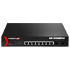 Picture of EDIMAX 8 Port Gigabit PoE+ Web Smart Switch with 2 SFP Slots.