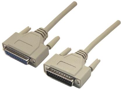 Picture of DYNAMIX 2m Null Modem Cable. DB25 M/F