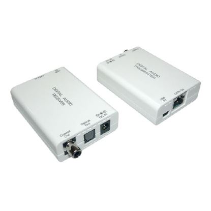 Picture of CYP Digital Optical Audio Extender over Single Cat5e/6. Kit Includes:
