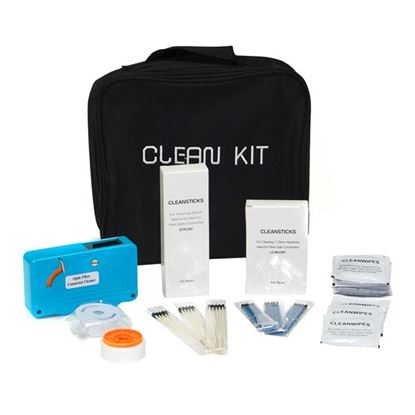 Picture of DYNAMIX Fibre Cleaning Kit. Includes Cletop Connector Cleaner