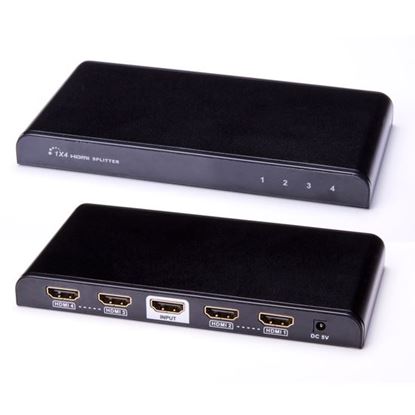 Picture of LENKENG 1 in 4 out, 4K2K HDMI Splitter. HDMI splitter & extender.