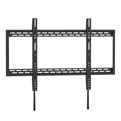 Picture of BRATECK 60"-100" Extra Large Heavy- Duty Fixed Wall Bracket. Max Load: