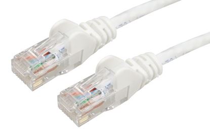 Picture of DYNAMIX 1.5m Cat6 White UTP Patch Lead (T568A Specification) 250MHz