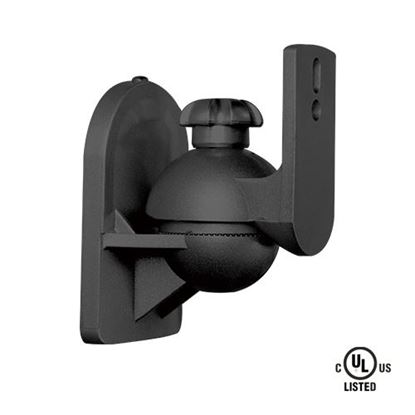 Picture of BRATECK Universal wall mount speaker bracket. Includes