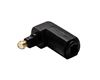 Picture of DYNAMIX TosLink Right Angled Fibre Optic Audio Male Female Adapter.