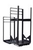 Picture of DYNAMIX 19' 18U Rotary Rack. Rotation Angles of  45 & 90 Allow