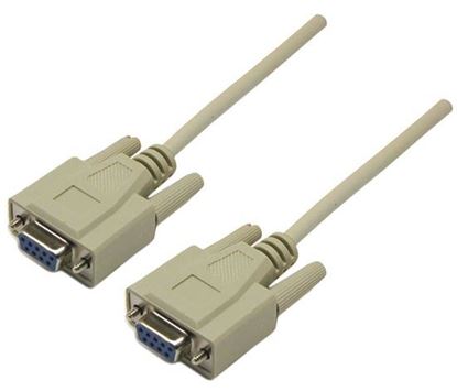 Picture of DYNAMIX 5m Null Modem Cable DB9 F/F