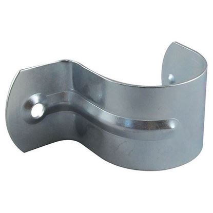 Picture of TRADESAVE Conduit Saddle Half (50mm). Zinc Plated. 6mm Mounting