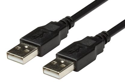 Picture of DYNAMIX 1m USB 2.0 USB-A Male to USB-A Male Cable