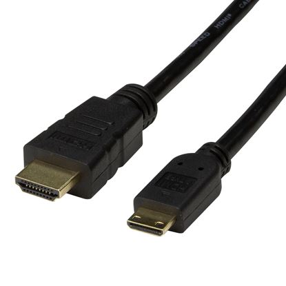 Picture of DYNAMIX 0.5m HDMI to HDMI Mini Cable High-Speed with Ethernet