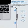 Picture of PROMATE High Speed USB-C to RJ45 Gigabit Ethernet Adapter. Compact