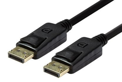 Picture of DYNAMIX 5m DisplayPort v1.2 Cable with Gold Shell Connectors DDC