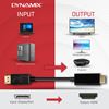 Picture of DYNAMIX 2m DisplayPort 1.2 to HDMI 1.4 Monitor cable. Max