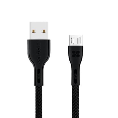 Picture of PROMATE 1.2m USB to Micro-USB Sync & Charge Cable. Highly Durable