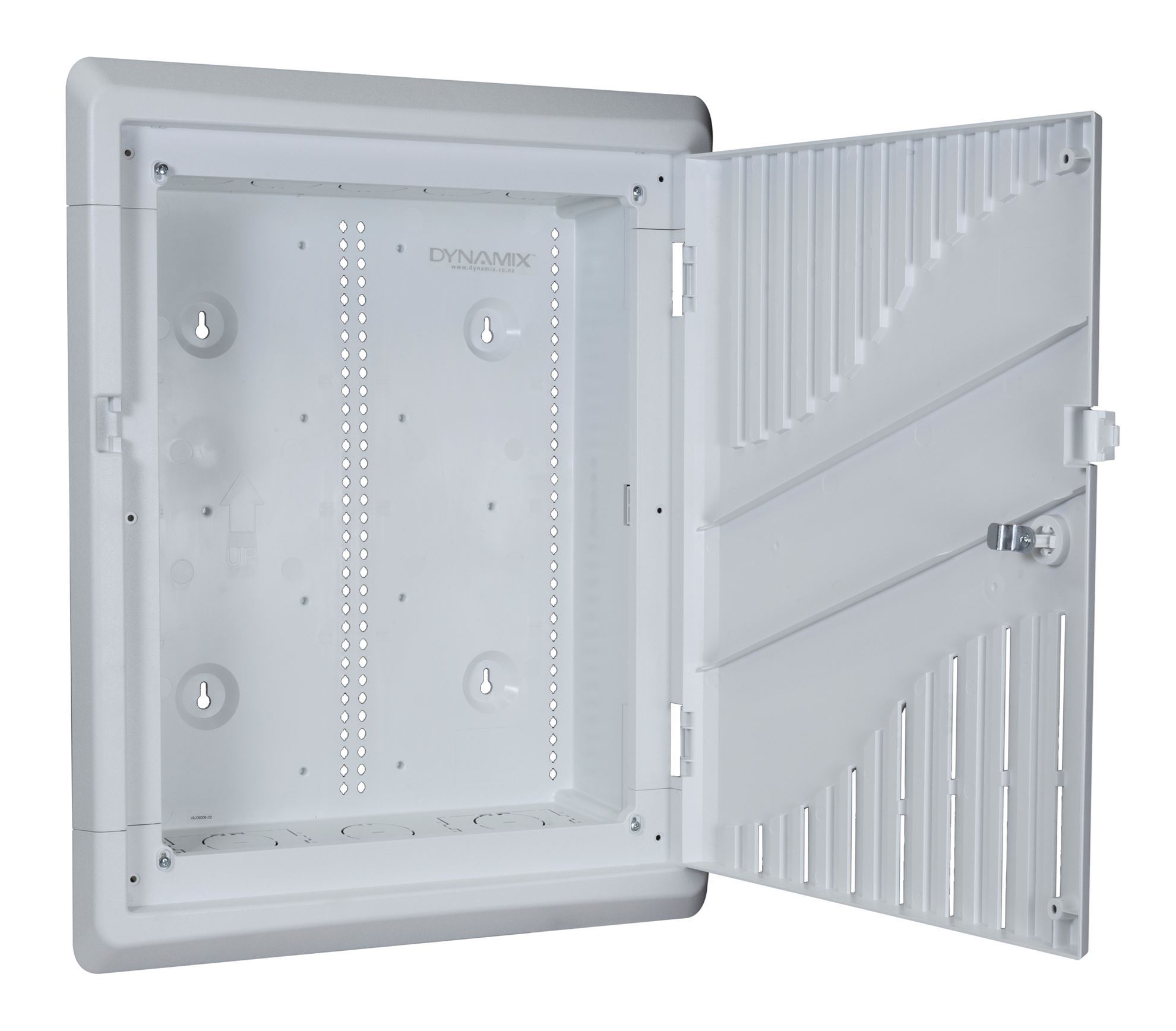 . DYNAMIX 18'' Recessed Plastic Network Enclosure, WiFi Ready,
