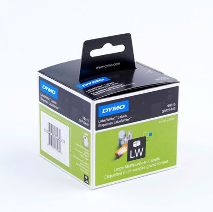 Picture of DYMO Genuine LabelWriter Multi- Purpose Labels, 54mm x 70mm Black