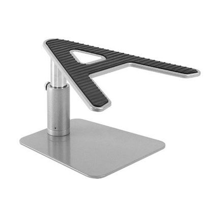 Picture of BRATECK Height Adjustable Laptop Desktop Stand. Stepless Height