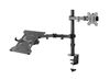 Picture of BRATECK Universal Adjustable Laptop & Monitor Holder Desk Stand.