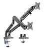 Picture of BRATECK 17'-32' Polished Aluminium Gas-Spring Desk Mount Duel