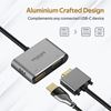 Picture of PROMATE USB-C Display Adapter with 4K UHD HDMI & 1080p VGA.