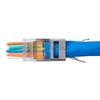 Picture of DYNAMIX Cat6/6A STP External Ground push through plug, 20pc pack.