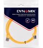 Picture of DYNAMIX 1.5m Cat6A S/FTP Yellow Ultra-Slim Shielded 10G Patch Lead
