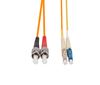 Picture of DYNAMIX 2M LC/ST Mode Conditioning Lead. Single-Mode transmit on LC