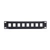 Picture of DYNAMIX 10' 8 Port Unloaded Keystone Jack Patch Panel for 10'