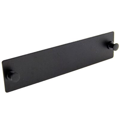 Picture of DYNAMIX Blanking Plate for FPP3P Fibre Tray.  Black Colour