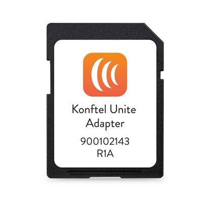 Picture of KONFTEL 300-Series Unite Adapter. Connect up the KONFTEL Unite app