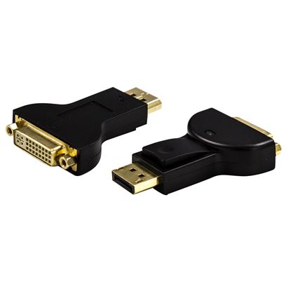 Picture of DYNAMIX DisplayPort Male to DVI-D Female Adapter. Passive Converter