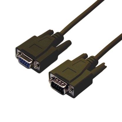 Picture of DYNAMIX 3m DB9 Male/Female Straight Through Extension Cable