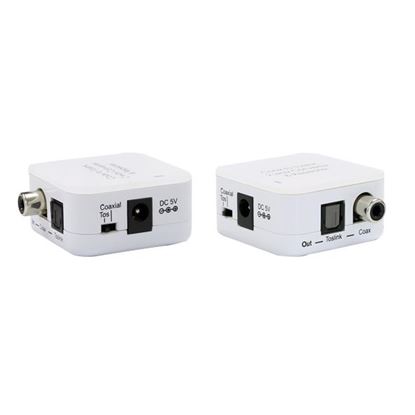 Picture of CYP Digital Audio Converter Coaxial to Toslink. Supports two-way