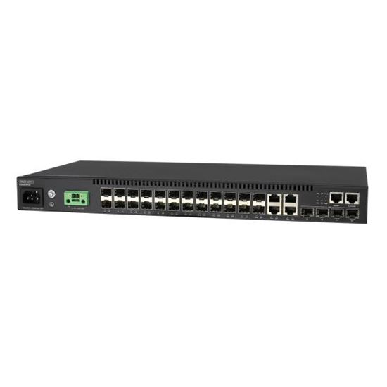 . EDGECORE 20 Port Gigabit Managed L2 +Switch with Enhanced temp range.