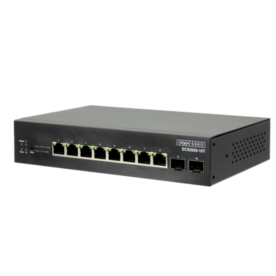 . EDGECORE 10 Port Gigabit Smart Switch.
