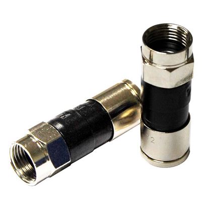 Picture of MATCHMASTER Weather Grade HD RG6 F-Compression Connector.