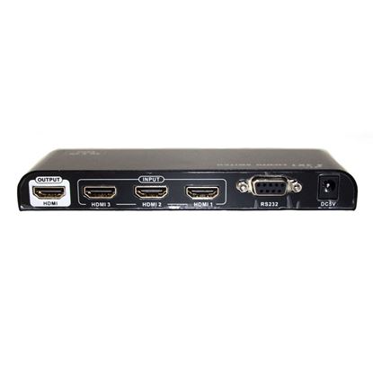 Picture of LENKENG 4K 3 in 1 out HDMI Switch Ultra HD 4K2K@60Hz. Bandwidth up