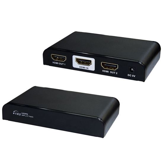 Picture of LENKENG 1 in 2 out, 4K2K HDMI Splitter. HDMI splitter & extender.