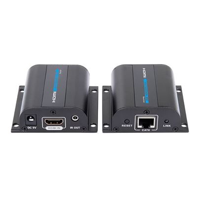 Picture of LENKENG HDMI & IR Extender Kit over Single Cat6. 1080p up to 50m.